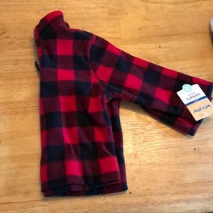 Boy zip up fleece new with tags